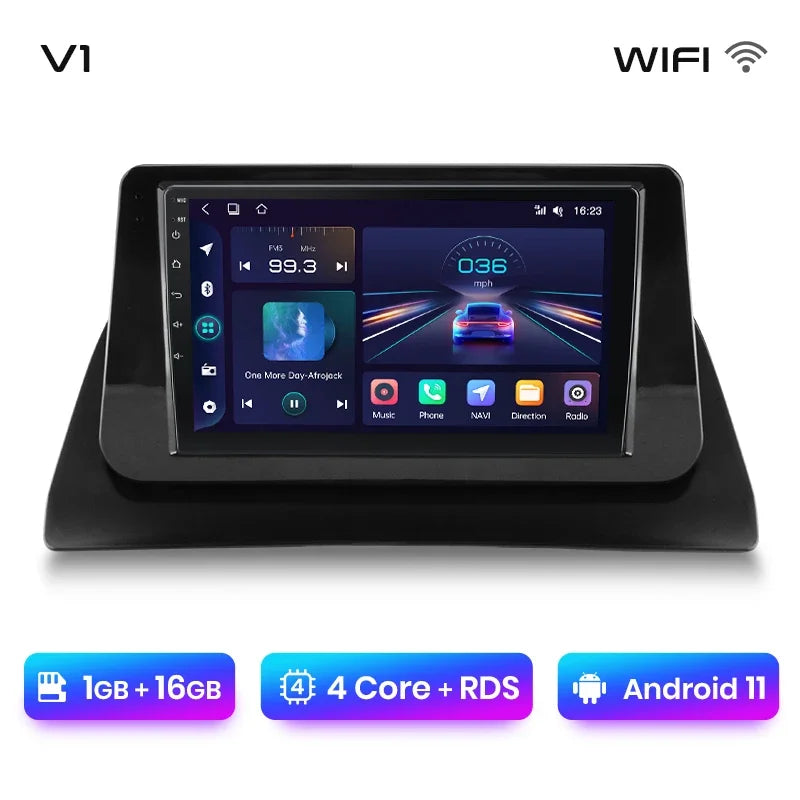 Junsun Drahtlose CarPlay Android Auto Auto Radio Für Renault Kangoo 2008 2009 2010 2011 2012-2018 Intelligente Systeme Multimedia 