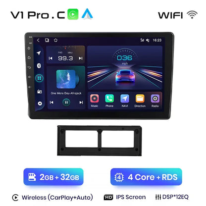 Junsun CarPlay inalámbrico Android Auto Radio para VW SANTANA 2000 BISTA 2003 2004-2011 Sistemas inteligentes para coche RDS BT WiFi 2 DIN 