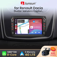Radio Junsun Android 13 de 7 pulgadas para Renault, Dacia Duster, Sandero, Captur, Xray, Logan 2, CarPlay, Android Auto, sistemas inteligentes para coche. 