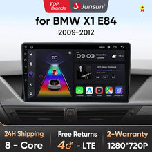 Junsun V1 Plus Autoradio für BMW X1 E84 2009–2015, kabelloses CarPlay Android Auto, intelligente Autosysteme, kein 2-Din-DVD-Player
