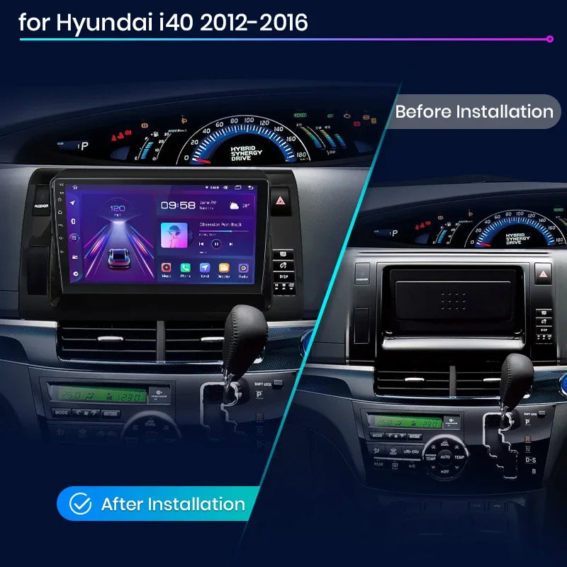 Radio Junsun con CarPlay inalámbrico y Android Auto para Toyota Previa XR50 3 III Estima 2006-2019, sistemas inteligentes para coche, RDS, Bluetooth, WiFi 