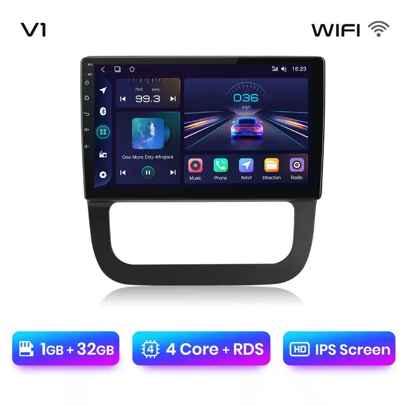 Junsun Wireless CarPlay Android Auto Car Radio For VW Sagitar 2011 GPS Intelligent Systems Smart Autoradio