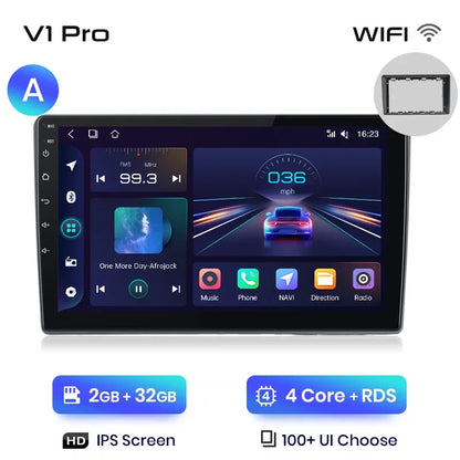 Radio multimedia Junsun con CarPlay inalámbrico y Android para coche, sistema inteligente GPS para VW Passat B5 B6 (2004-2010) 