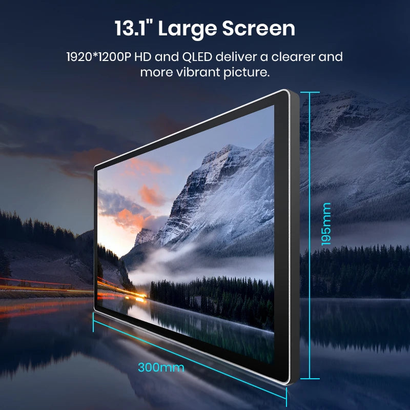 Junsun X7 MAX 13.1“ 2K CarPlay Android Auto Car Radio For Mitsubishi Outlander 3 GF0W GG0W 2012-2018 Multimedia autoradio