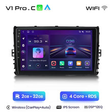 Load image into Gallery viewer, Junsun Wireless CarPlay Android Auto Radio For Volkswagen VW MQB POLO VI Jetta MK7 T6 Bora 2018 2019 2020 2021 4G 2 din RDS BT
