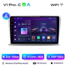Load image into Gallery viewer, Junsun V1pro AI Voice 2 din Android Auto Radio For Toyota Avensis T25 2002 - 2008  Carplay Car Multimedia GPS 2din autoradio
