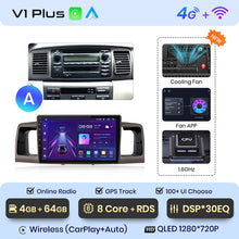 Lade das Bild in den Galerie-Viewer, Junsun V1pro AI Stimme Android Auto Radio Für Toyota Corolla E130 E120 2000-2004 Carplay 4G Auto Multimedia GPS 2din autoradio 
