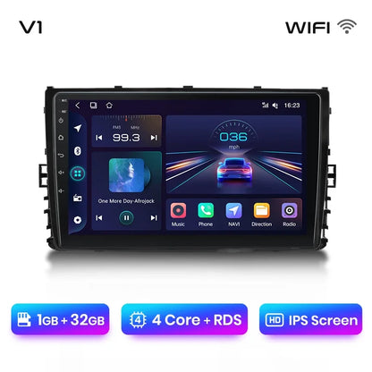 Junsun inalámbrico CarPlay Android Auto Radio para Volkswagen VW MQB POLO VI Jetta MK7 T6 Bora 2018, 2019, 2020, 2021 4G 2 din RDS BT 