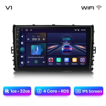 Load image into Gallery viewer, Junsun Wireless CarPlay Android Auto Radio For Volkswagen VW MQB POLO VI Jetta MK7 T6 Bora 2018 2019 2020 2021 4G 2 din RDS BT
