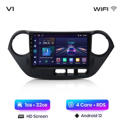 Junsun V1pro AI Voice 2 DIN Android Auto Radio para Hyundai Grand I10 2013-2016 Carplay 4G Car Multimedia GPS 2 DIN Autoradio 