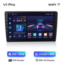 Lade das Bild in den Galerie-Viewer, Junsun Wireless CarPlay Android Autoradio für Volkswagen Polo 2004 2005 2006–2010 Auto Intelligente Systeme RDS BT WiFi 2 Din 
