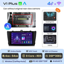 Load image into Gallery viewer, Junsun V1pro AI Voice 2 din Android Auto Radio For Toyota Avensis T27 2008-2015 Carplay 4G Car Multimedia GPS 2din autoradio
