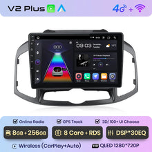 Load image into Gallery viewer, Junsun V1pro AI Voice Car Radio Android Auto Multimedia Player For Chevrolet Captiva 2011-2016 Carplay 4G 2din GPS autoradio
