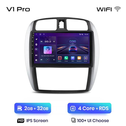Radio Junsun CarPlay inalámbrica Android Auto para MAZDA 323, HAIMA, FREEMA, FORD LASER 2002-2008, sistemas inteligentes para coche, RDS, Bluetooth, WiFi 