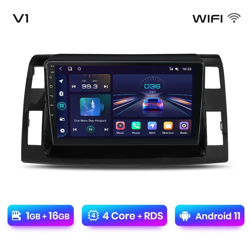 Junsun Drahtlose CarPlay Android Auto Radio Für Toyota Previa XR50 3 III Estima 2006-2019 Auto Intelligente Systeme RDS BT WiFi 