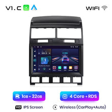 Load image into Gallery viewer, Junsun V1pro AI Voice 2 din Android Auto Radio for Volkswagen Touareg 2002-2010  Carplay 4G Car Multimedia GPS 2din autoradio
