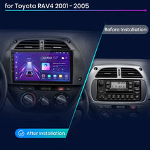 Lade das Bild in den Galerie-Viewer, Junsun V1 Plus Autoradio für Toyota RAV4 2001–2005, kabelloses CarPlay, Android Auto, intelligente Autosysteme, keine 2 Din, 2 Din DVD 
