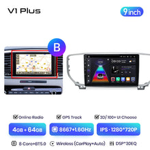 Load image into Gallery viewer, Junsun V3 Plus 2K Android 13 Wireless CarPlay Android Auto Car Intelligent Systems for Kia Sportage 4 QL 2018-2021 Autoradio
