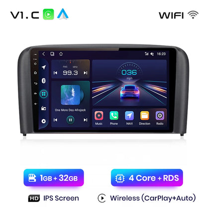 Junsun V1 Pro para Volvo S80 1998-2006 Radio de coche Android Reproductor de vídeo para coche CarPlay Android Auto GPS No 2 din DVD 2 din 
