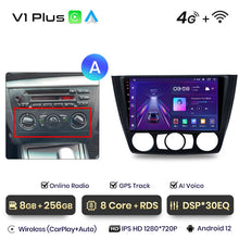 Load image into Gallery viewer, Junsun V1 AI Voice Wireless CarPlay Android Auto Radio For BMW 1-Series 1 Series E87 E81 E82 E88 2004-2011 4G Car Multimedia GPS

