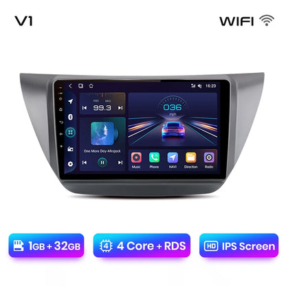Junsun V1pro AI Voice 2 DIN Android Auto Radio para Mitsubishi Lancer 9 CS 2000-2010 Carplay 4G Car Multimedia GPS 2 DIN Autoradio 