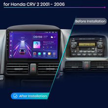 Junsun V1 pro AI Voice 2 DIN Android Auto Radio para Honda CR-V CRV 2 2001-2006 Radio de coche multimedia GPS Track Carplay 2 DIN DVD 