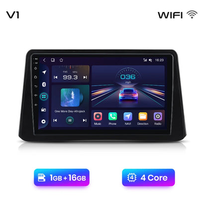 Radio Junsun V1 Plus para Opel Mokka 2012-2016 con CarPlay inalámbrico, Android Auto, sistema inteligente para coche, 2 DIN, DVD. 