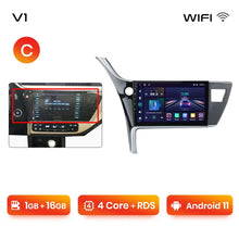 Lade das Bild in den Galerie-Viewer, Junsun V1pro AI Stimme Autoradio Android Auto Multimedia Für Toyota Corolla 11 Auris E180 2017 - 2019 CarPlay GPS 2din autoradio 
