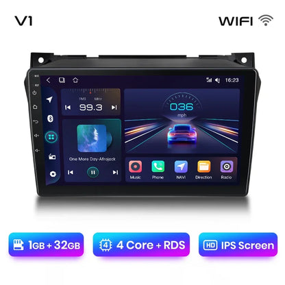 Radio Junsun CarPlay inalámbrica Android Auto para Suzuki Alto 2009-2016 con sistema inteligente RDS, Bluetooth, WiFi, 2 DIN 