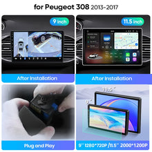 Junsun Wireless CarPlay Car Radio For Peugeot 308 2013 2014 2015 2016 2017 Android Multimedia