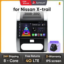 Lade das Bild in den Galerie-Viewer, Junsun V1pro AI Stimme 2 din Android Auto Radio Für Nissan x trail t31 2008-2012 Carplay 4G Auto Multimedia GPS 2din autoradio 
