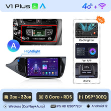Load image into Gallery viewer, Junsun V1pro AI Voice 2 din Android Auto Radio For KIA CEED JD Cee&#39;d 2012-2018 Carplay Car Multimedia GPS 2din autoradio
