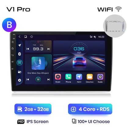 Radio multimedia Junsun con CarPlay inalámbrico y Android para coche, sistema inteligente GPS para VW Passat B5 B6 (2004-2010) 
