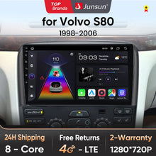Junsun V1 Pro para Volvo S80 1998-2006 Radio de coche Android Reproductor de vídeo para coche CarPlay Android Auto GPS No 2 din DVD 2 din 