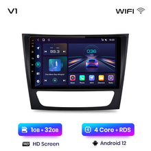 Load image into Gallery viewer, Junsun V1 Wireless CarPlay Android Auto Radio For Mercedes Benz E class W211 E300 2002-2010 4G Car Multimedia GPS 2din autoradio
