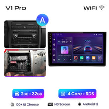 Load image into Gallery viewer, Junsun V1 AI Voice Wireless CarPlay Android Auto Radio For Audi A4 B6 2000-2009 Car Multimedia GPS 2din autoradio
