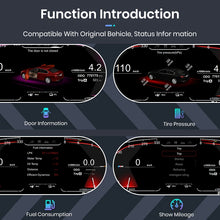 Load image into Gallery viewer, Junsun Bluelight anti-glare screen For BMW F10 F11 F06 F12 F13 F01 F02 F25 F26 LCD Dashboard Panel Virtual CockPit Speedometer
