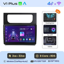 Load image into Gallery viewer, Junsun Wireless CarPlay Android Auto Radio For VOLKSWAGEN TOURAN 2011 2012 2013 -2015 Car Intelligent Systems RDS BT WiFi 2 din
