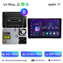 Load image into Gallery viewer, Junsun V1 AI Voice Wireless CarPlay Android Auto Radio For Audi A4 B6 2000-2009 Car Multimedia GPS 2din autoradio
