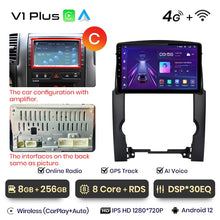 Lade das Bild in den Galerie-Viewer, Junsun V1pro AI Stimme 2 din Android Auto Radio Für Kia Sorento 2 XM 2009 - 2012 Carplay Auto Multimedia GPS 2din autoradio 
