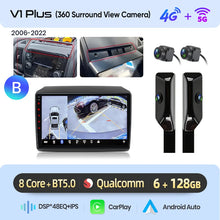 Cargar imagen en el visor de la galería, Junsun AI 4G LTE Wireless CarPlay Android Auto Car Radio For Fiat Ducato Peugeot Boxer Citroen Jumper 2006-2015 GPS Navi RDS FM
