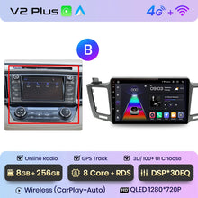 Lade das Bild in den Galerie-Viewer, Junsun V1pro AI Stimme 2 din Android Auto Radio für Toyota RAV4 RAV 4 2012 - 2018 Carplay 4G auto Multimedia GPS 2din autoradio 
