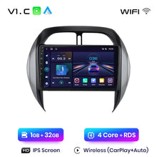 Lade das Bild in den Galerie-Viewer, Junsun V1pro AI Stimme 2 din Android Auto Radio Für Toyota RAV4 2003 2004 2005 Carplay 4G Auto Multimedia GPS 2din autoradio 
