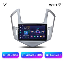 Load image into Gallery viewer, Junsun V1 AI Voice Wireless CarPlay Android Auto Radio For Chevrolet Cruze 2012-2015 4G Car Multimedia GPS 2din autoradio
