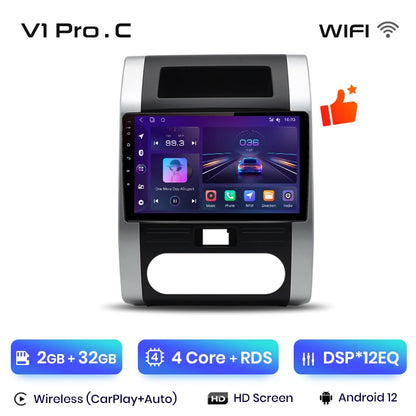 Junsun V1pro AI Voice 2 DIN Android Auto Radio para Nissan x trail t31 2008-2012 Carplay 4G Car Multimedia GPS 2 DIN Autoradio 