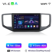 Lade das Bild in den Galerie-Viewer, Junsun Wireless CarPlay Android Autoradio für Volkswagen Amarok 2017 Auto Intelligente Systeme RDS BT WiFi 2 Din 
