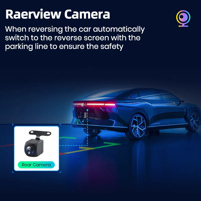 Junsun New 720P dashcam ADAS Mini Car DVR 120°FOV Auto Video Recorder Hidden Type Dash Cam for Android Support Rear Parking
