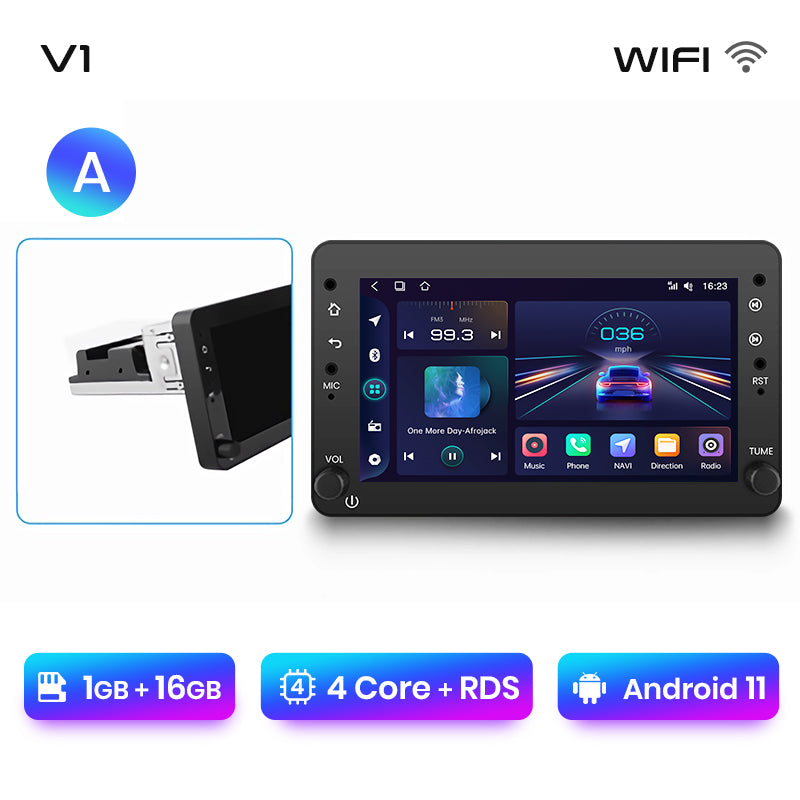 Radio Junsun con Android y voz IA para Alfa Romeo 159, Brera, Spider Sportwagon, Carplay, multimedia para coche, RDS, GPS, sin autorradio 2DIN