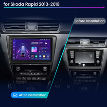 Radio Junsun inalámbrica Android para Skoda Rapid 2013-2019, 4G, GPS, 2DIN 
