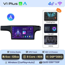 Lade das Bild in den Galerie-Viewer, Junsun Drahtlose CarPlay Android Auto Radio Für VOLKSWAGEN LAVIDA 2007 2008 2009 2010 Auto Intelligente Systeme RDS BT WiFi 2 din 
